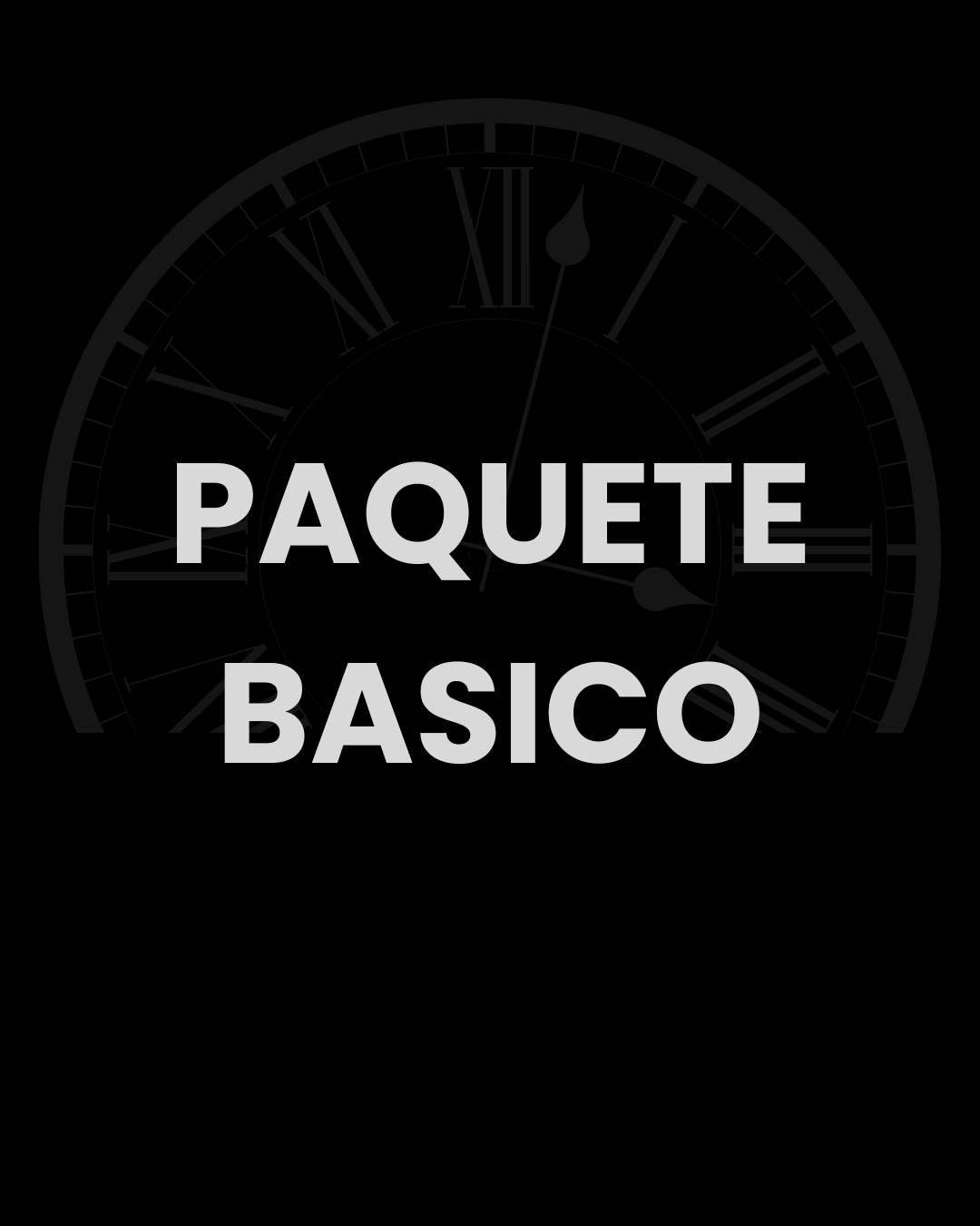 Plan de Soporte Técnico - PAQUETE BASICO